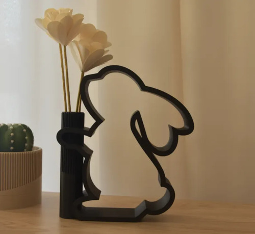 Jarrón Conejo De Pascua - Foto 4