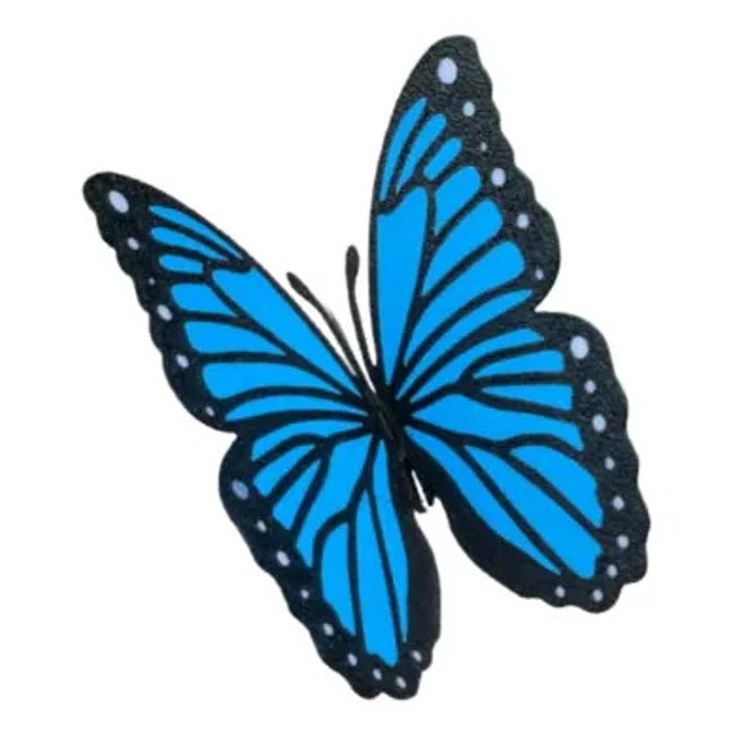 Marcapáginas- Mariposa Morpho Azul 2