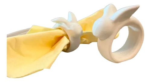Anillo De Servilleta De Conejo De Pascua