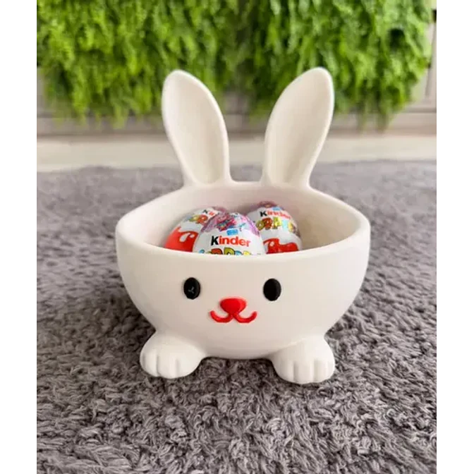 Tazón Cuenco De Huevos De Conejito 3