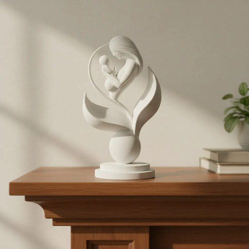 Escultura Decorativa Prints Patro Amor Materno - Foto 2
