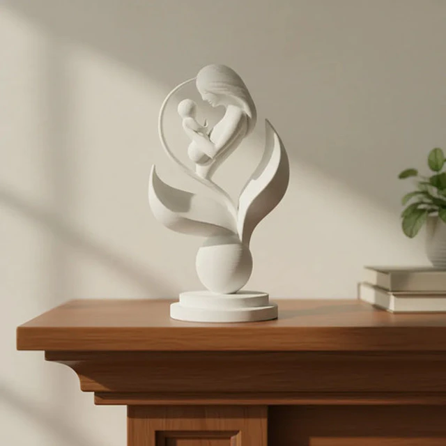 Escultura Decorativa Prints Patro Amor Materno