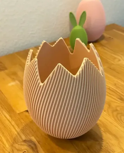 Jarrón De Huevo De Pascua Agrietado - Foto 3