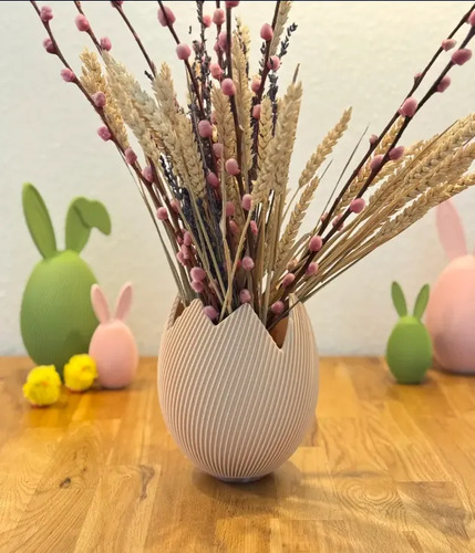 Jarrón De Huevo De Pascua Agrietado - Foto 4