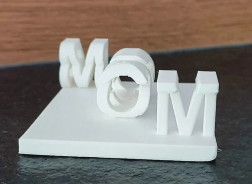 Figura Decorativa Texto Flipa Best Mamá