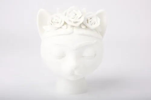 Escultura Frida Khalo De Gato - Foto 2