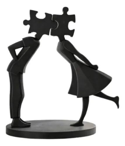 Escultura- Almas De Rompecabeza