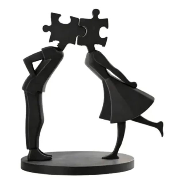 Escultura- Almas De Rompecabeza