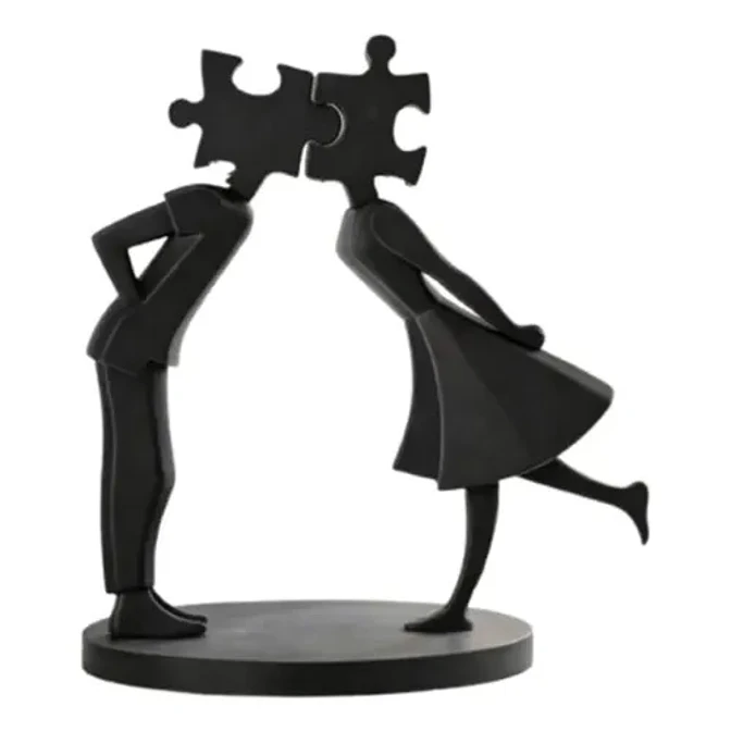 Escultura- Almas De Rompecabeza 1