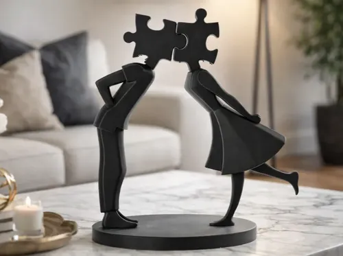 Escultura- Almas De Rompecabeza - Foto 2