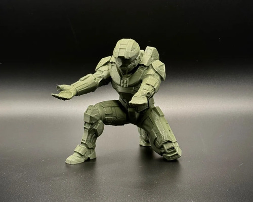 Figura Decorativa Soporte Para Bolígrafos De Halo Master Chi - Foto 3