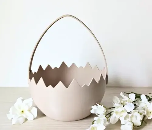 Canasta De Huevos De Pascua - Foto 2
