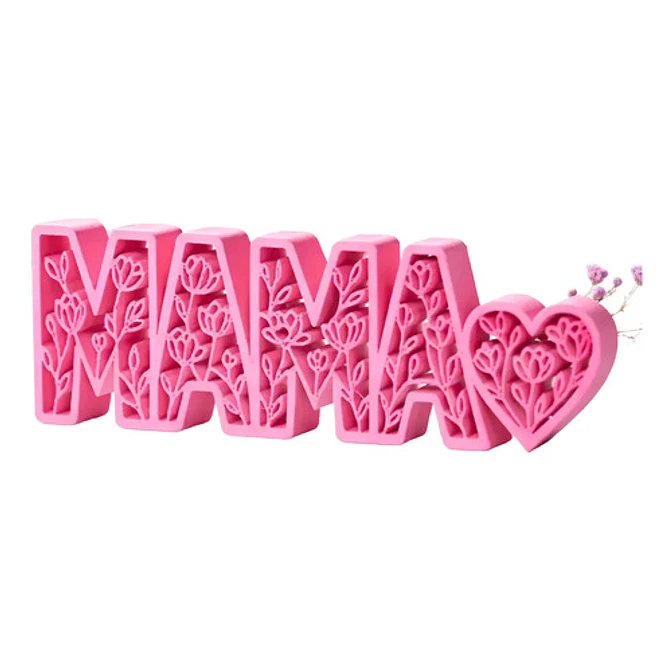 Figura Decorativa Prints Patro Para El Día De La Madre 1