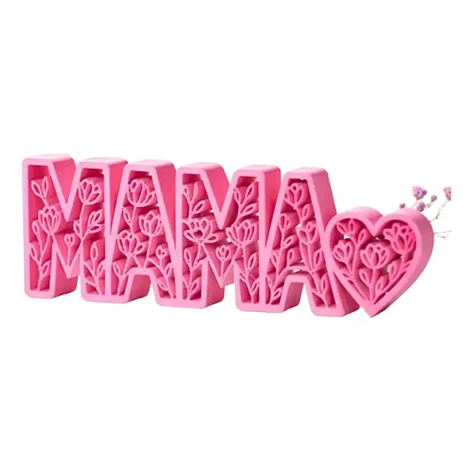 Figura Decorativa Prints Patro Para El Día De La Madre 2