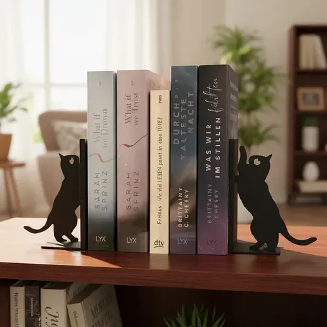 Sujetalibros De Gato (pack De 2) 1