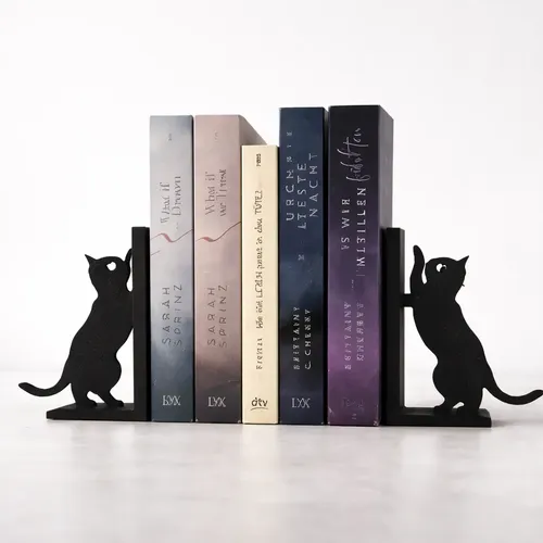 Sujetalibros De Gato (pack De 2) - Foto 3