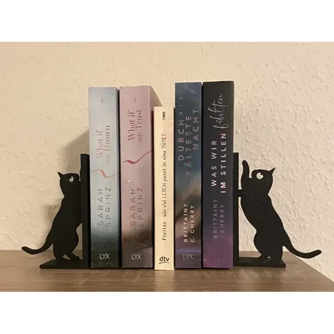 Sujetalibros De Gato (pack De 2) 5