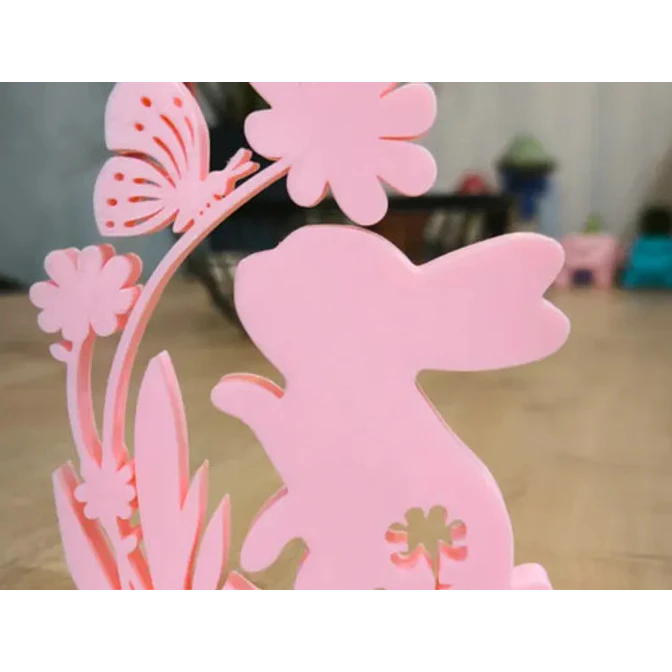 Decoración De Conejo De Pascua 4