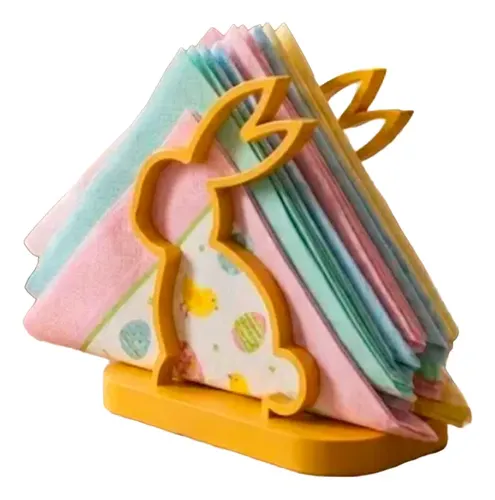 Soporte Para Servilletas De Conejito