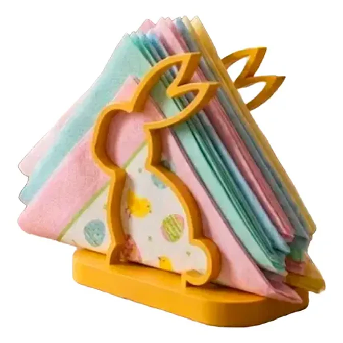 Soporte Para Servilletas De Conejito 1