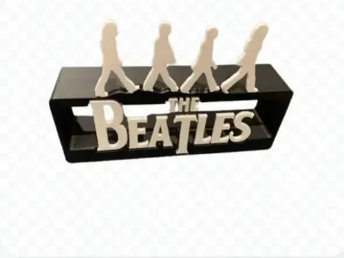 Logotipo Decorativo De Los Beatles Con Icónica Caminata - Foto 5