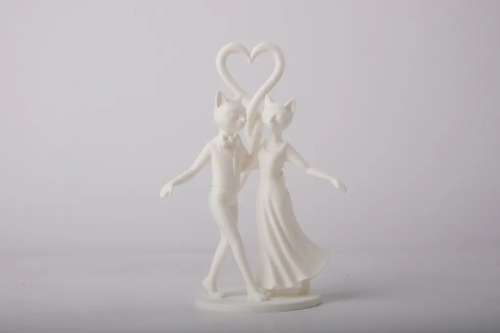 Escultura Gatos Bailarines