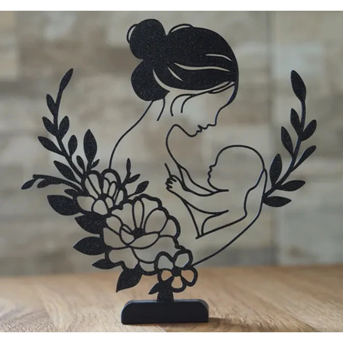 Escultura- Madre E Hijo 3