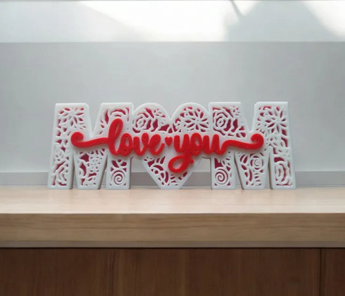 Figura Decorativa Letrero Del Día De La Madre: Amor - Foto 2