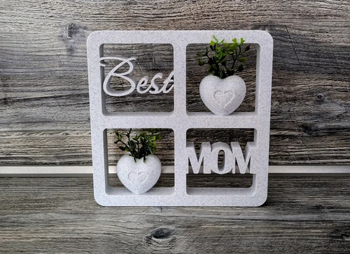 Figura Decorativa Soporte Para Ventana Con Jarrones - La Mej