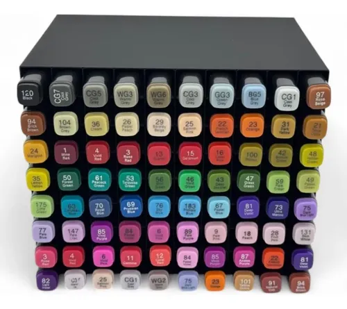 Organizador De Rotuladores Touch Marker 80 Ranuras