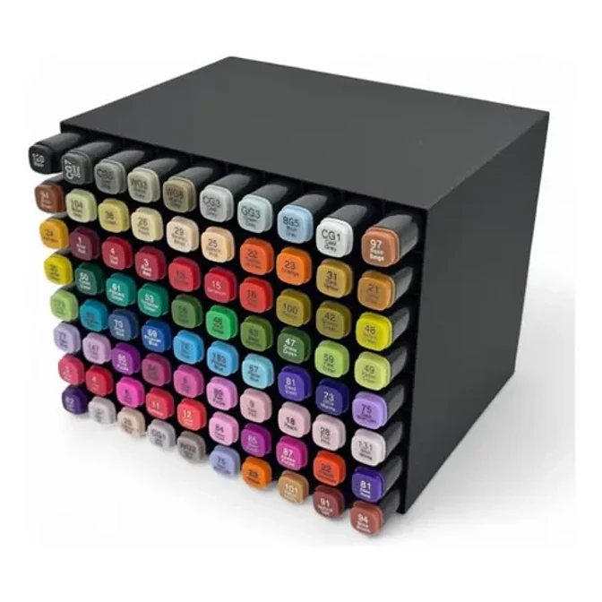 Organizador De Rotuladores Touch Marker 80 Ranuras 2