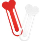 Marcapáginas En Forma De Corazón (pack 2 Un) - Miniatura 4