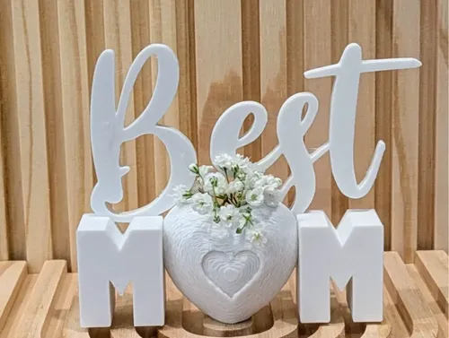 Macetero- Corazón Día De La Madre - Foto 2