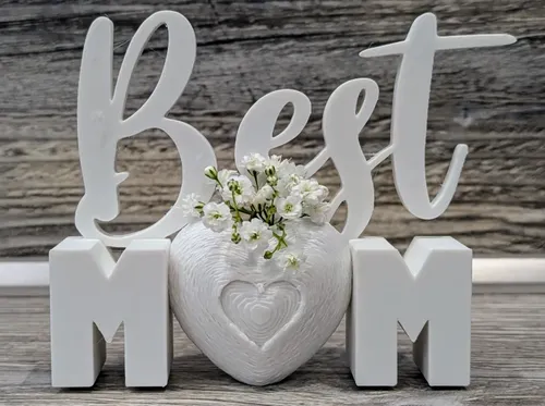 Macetero- Corazón Día De La Madre - Foto 3