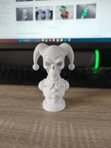 Villanos Dc - Harley Quinn Calavera