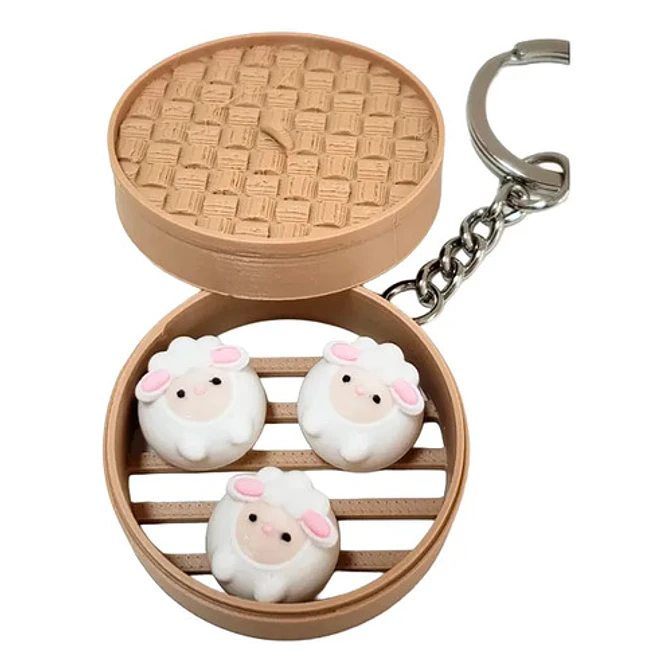 Llaveros De Panecillos Tiernos 1