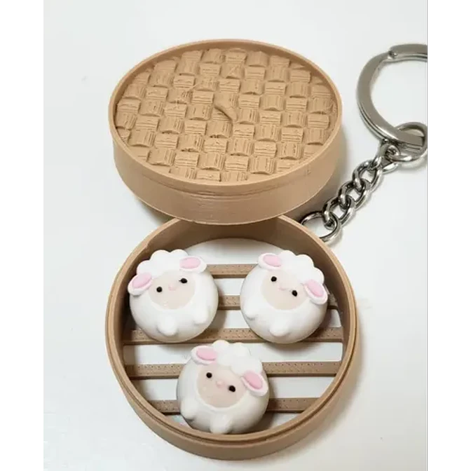 Llaveros De Panecillos Tiernos 3