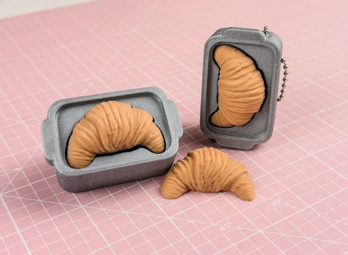 Figura - Clicker De Croissant En Bandeja De Horno - Foto 2