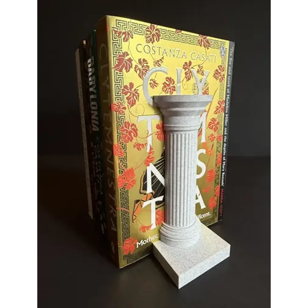Figura Decorativa De Columnas Romanas Como Sujetalibros 2