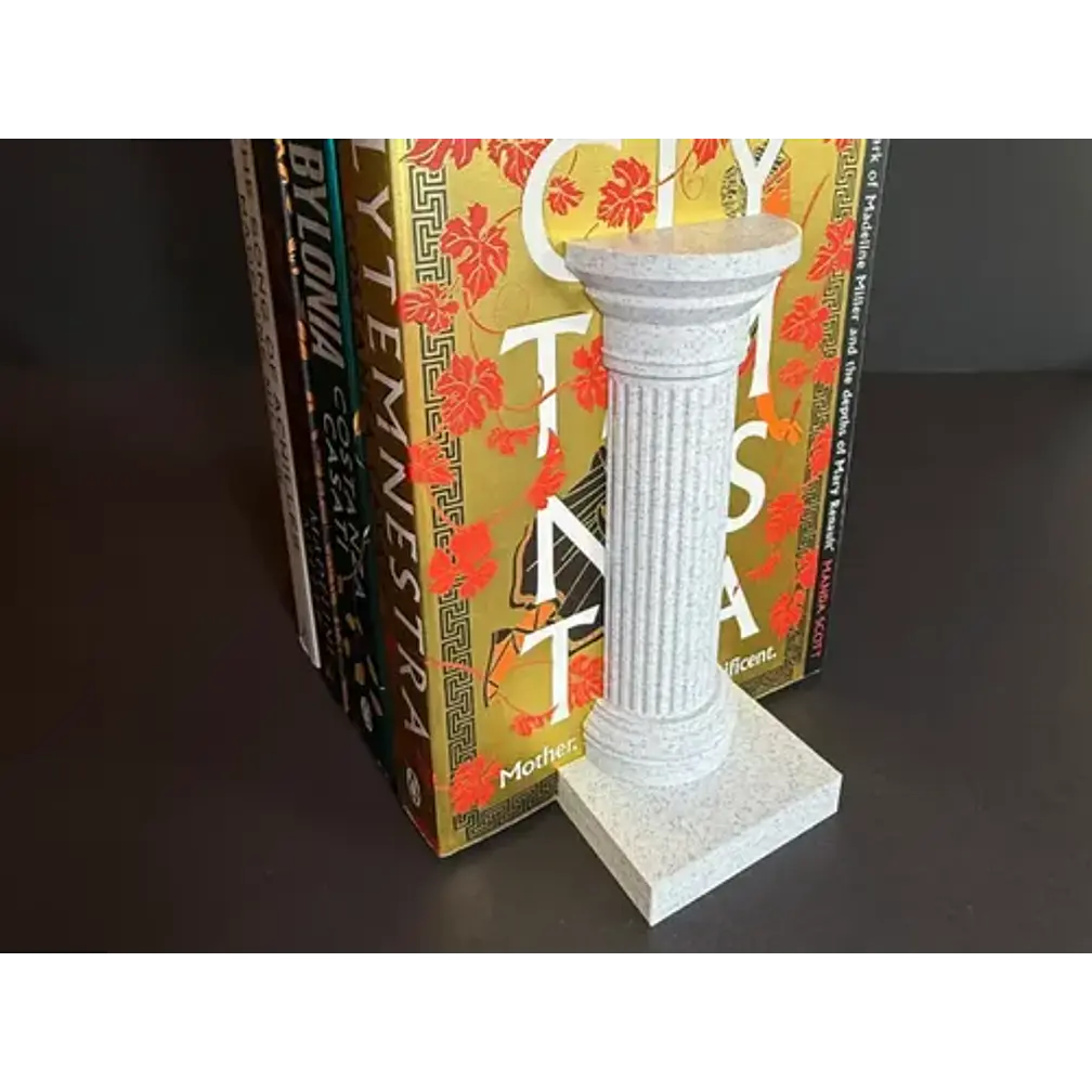Figura Decorativa De Columnas Romanas Como Sujetalibros 5