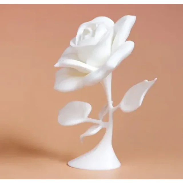 Figura Decorativa Rosa Para Regalo