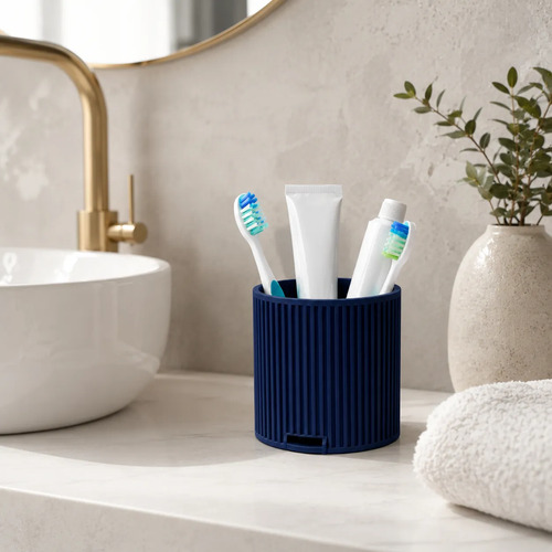 Porta Cepillo Escurridor Para Baño - Foto 3