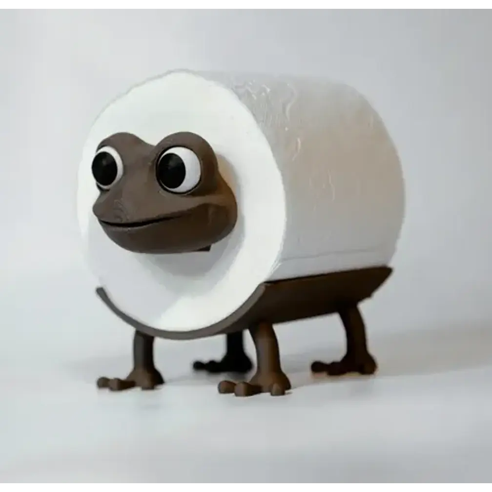 Porta Rollo - Papel Higiénico Ranita 2