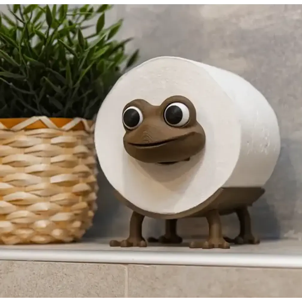 Porta Rollo - Papel Higiénico Ranita 5