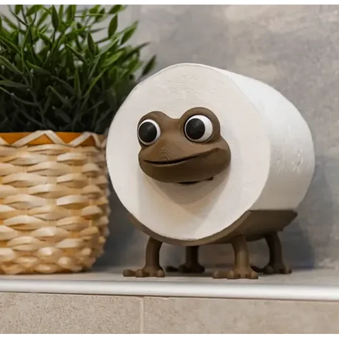Porta Rollo - Papel Higiénico Ranita 5
