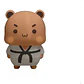 Figura Decorativa- Oso Taekwondo - Miniatura 1