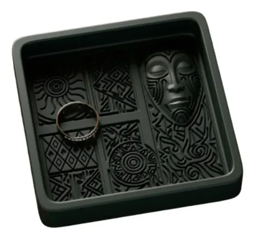 Bandeja Decorativa- Diseño Azteca