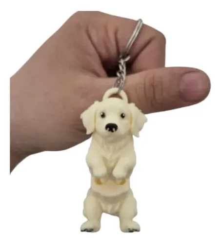 Llavero De Golden Retriever