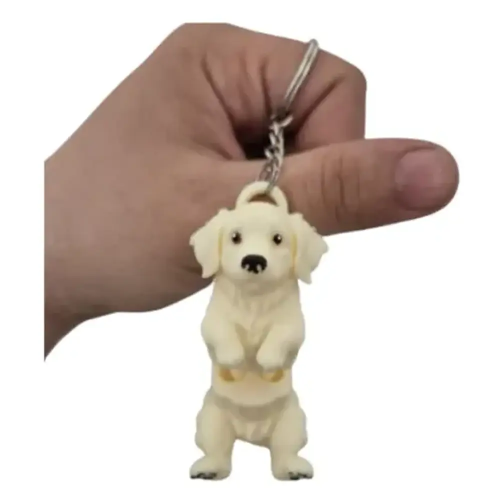 Llavero De Golden Retriever 1