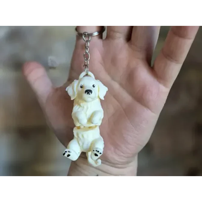 Llavero De Golden Retriever 3